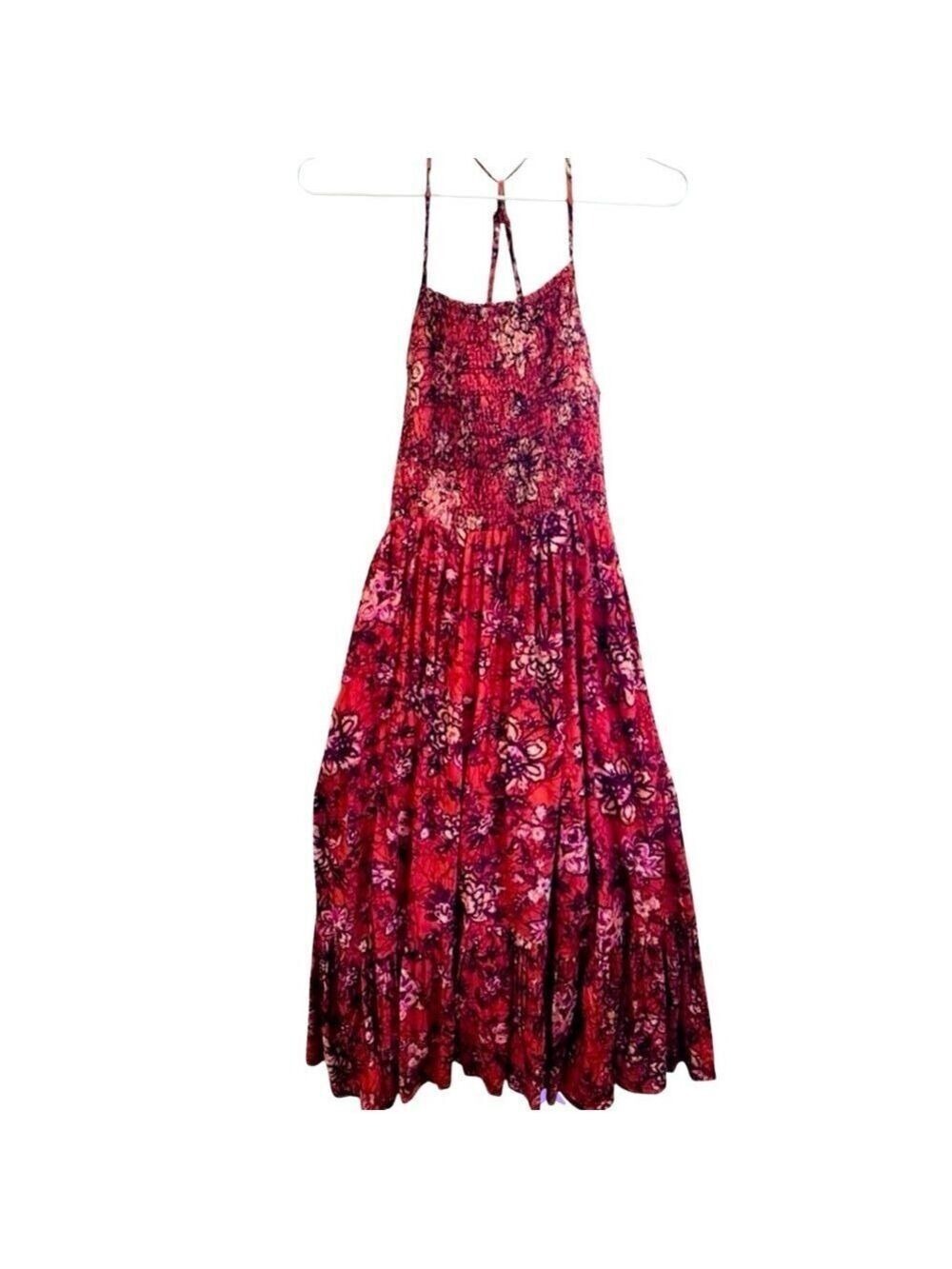 Maurices Floral Maxi Dress Medium